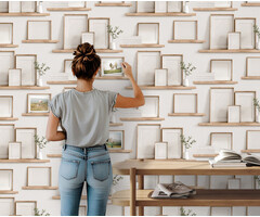 Illusion - fotolijstjes wit