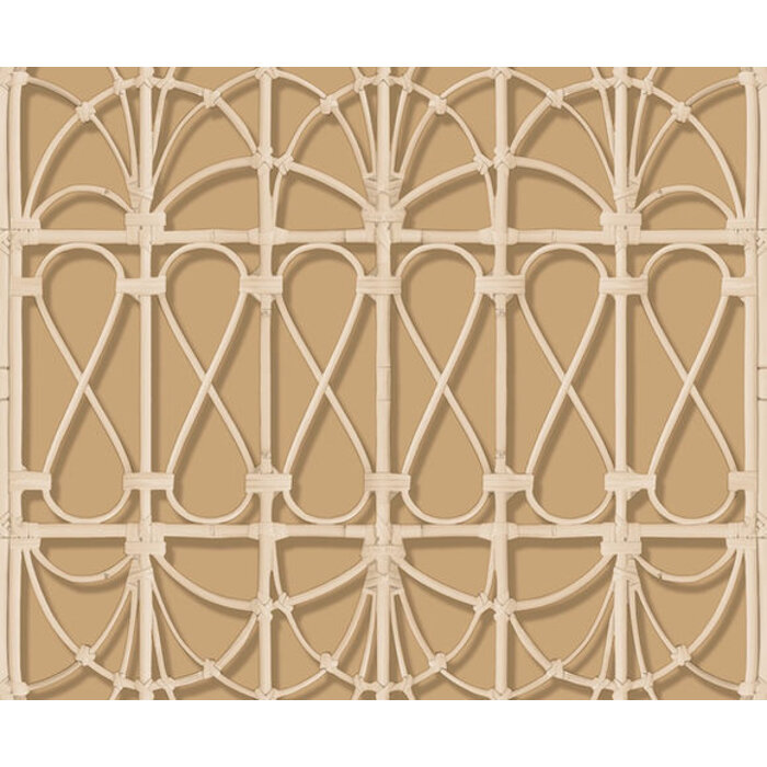 Illusion - trellis lichtbruin