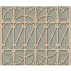 Illusion - trellis groen/beige