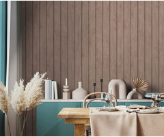 Illusion - houten planken bruin