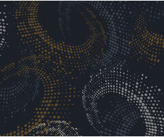 Zephira - Circles donkerblauw