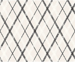 Sauvage - ruit grijs/zwart