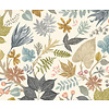 Riches of Nature - Lush Leaves Linen/Fossil
