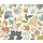 Riches of Nature - Lush Leaves Linen/Fossil