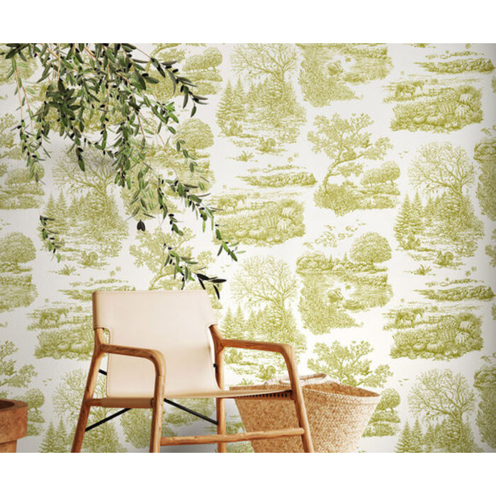 Riches of Nature - Eve Toile Olive