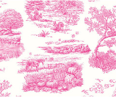 Riches of Nature - Eve Toile Magenta