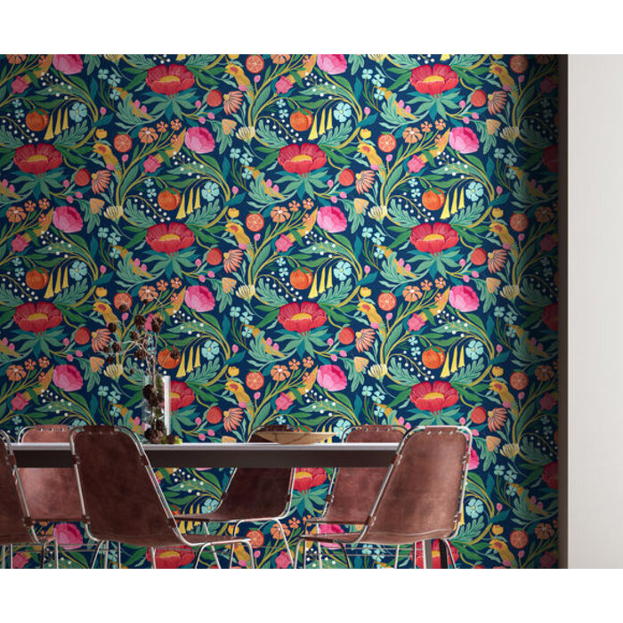 Riches of Nature - Clementine Ink/Flamingo