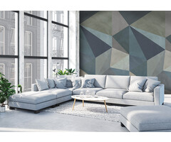 Timeless - Honeycomb Blue 200x300cm Artikelnr:  INK7163  Afmeting:  200 x 300 cm  Patroon:  ​  Type:  Vliesbehang