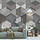 Timeless - Hexa Dark 200x300cm