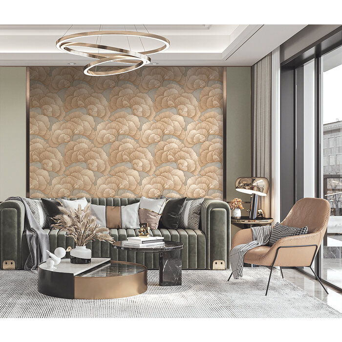 Renaissance 2 Renaissance 2 - embroidered blossom green/gold