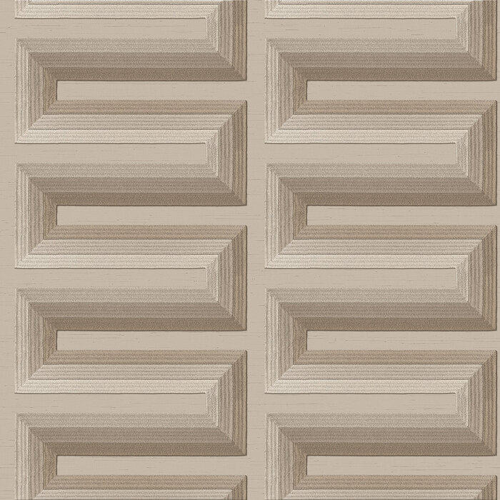 Renaissance 2 - grecian key grey