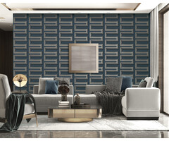 Renaissance 2 - grecian key blue