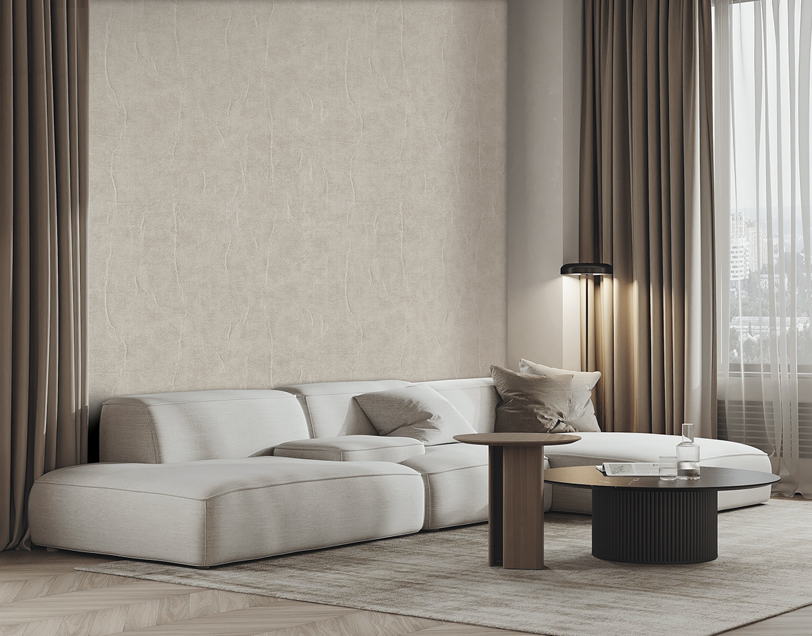 Renaissance 2 Renaissance 2 - water marked fabric beige