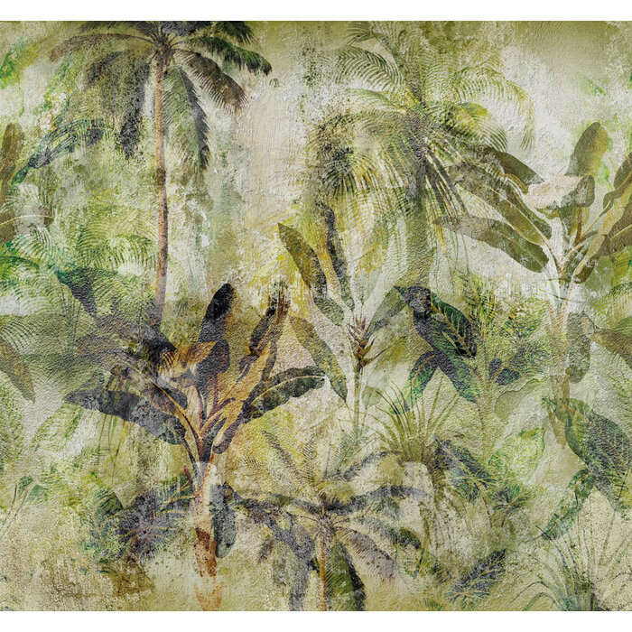Walk In The Jungle Green 300x280cm