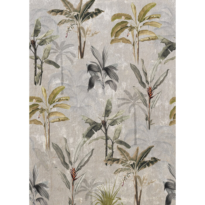 Palm Trees Gray 200x280cm
