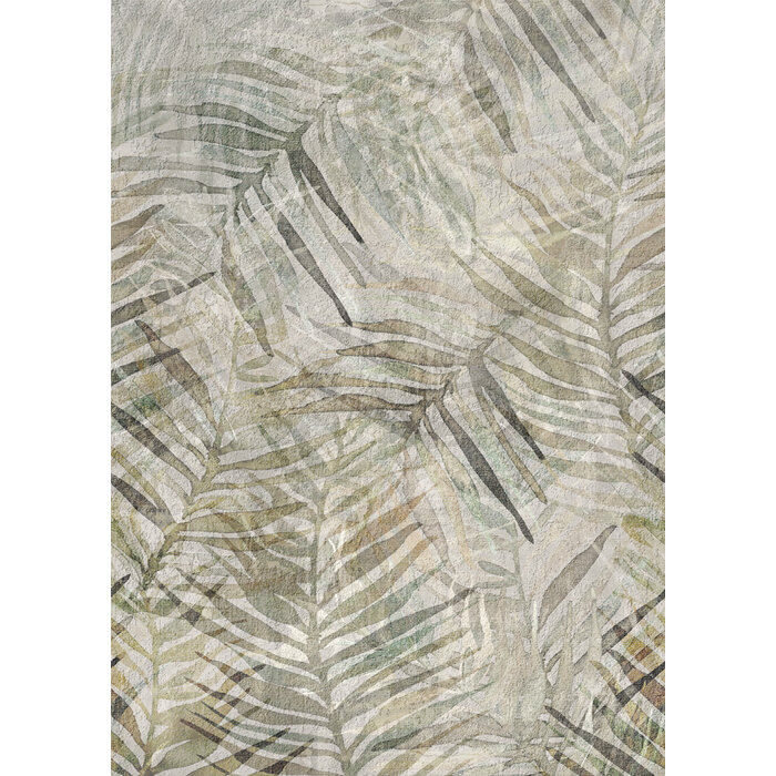 Palm Leaf Love Neutral 200x280cm