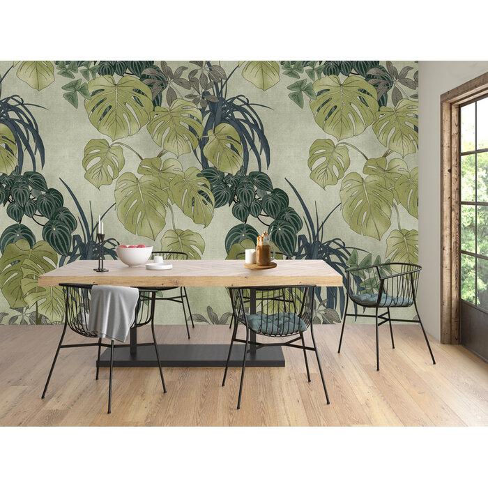 Monstera Big Green 200x280cm