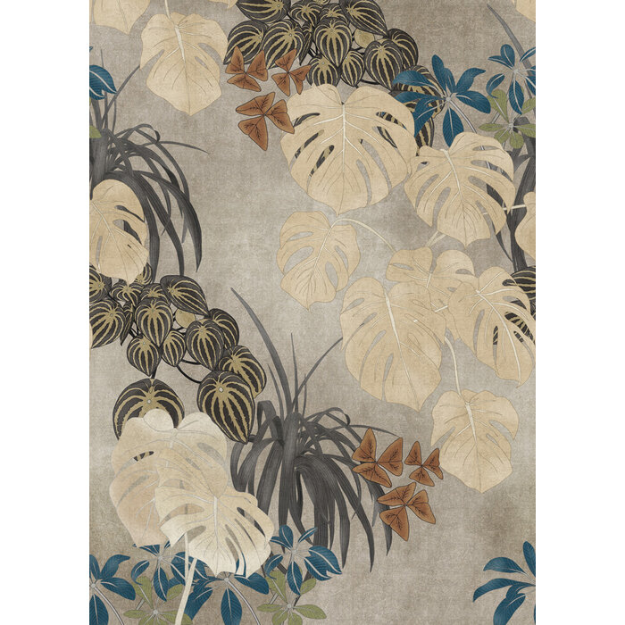 Monstera Big Gray 200x280cm