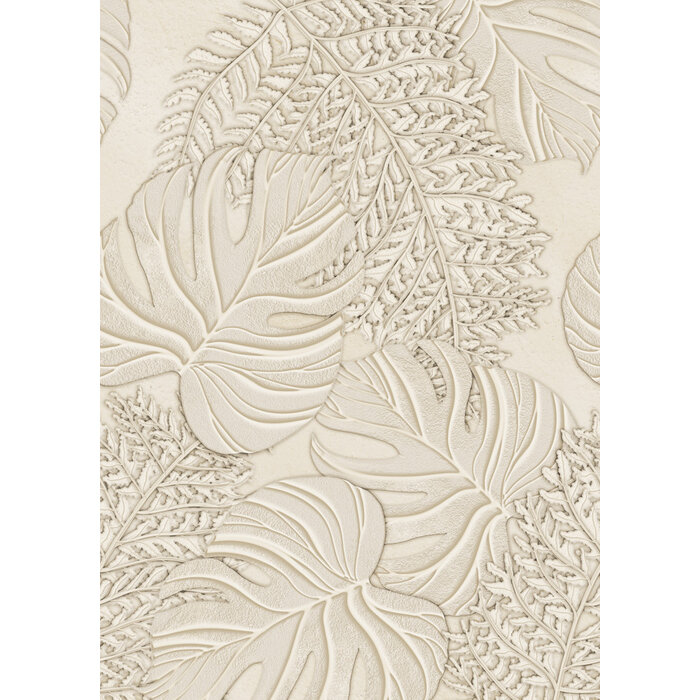 Dreaming of Nature Sculpted Leaves Sand 200x280cm