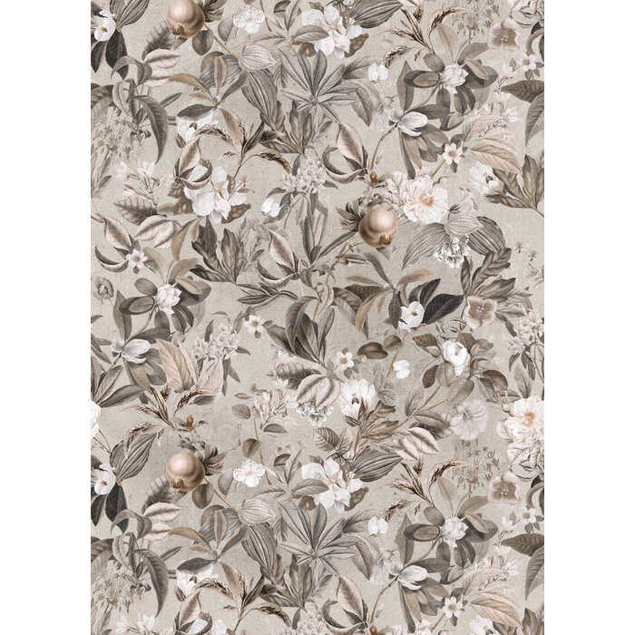 Dreaming of Nature Romantic Nature Gray 200x280cm