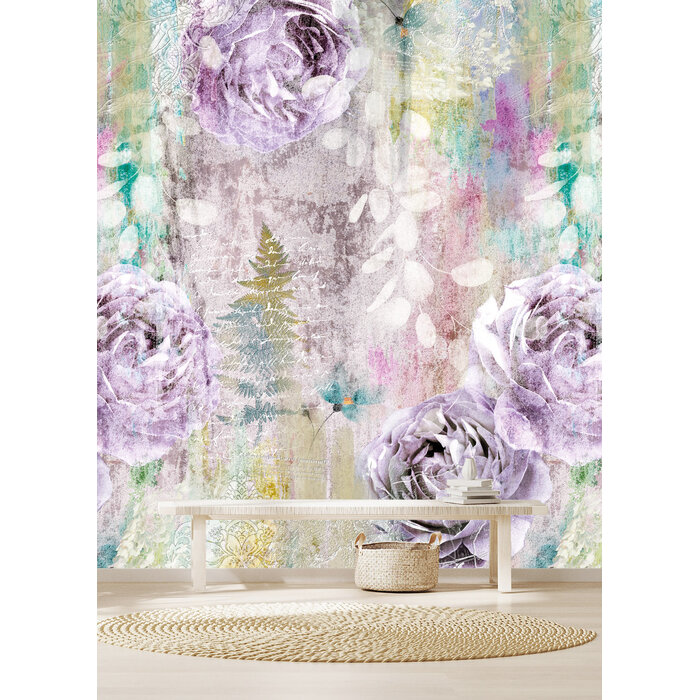Dreaming of Nature Roses Vintage 200x280cm