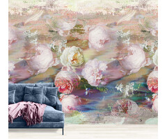 Dreaming of Nature Glitch Museum Roses 200x280cm