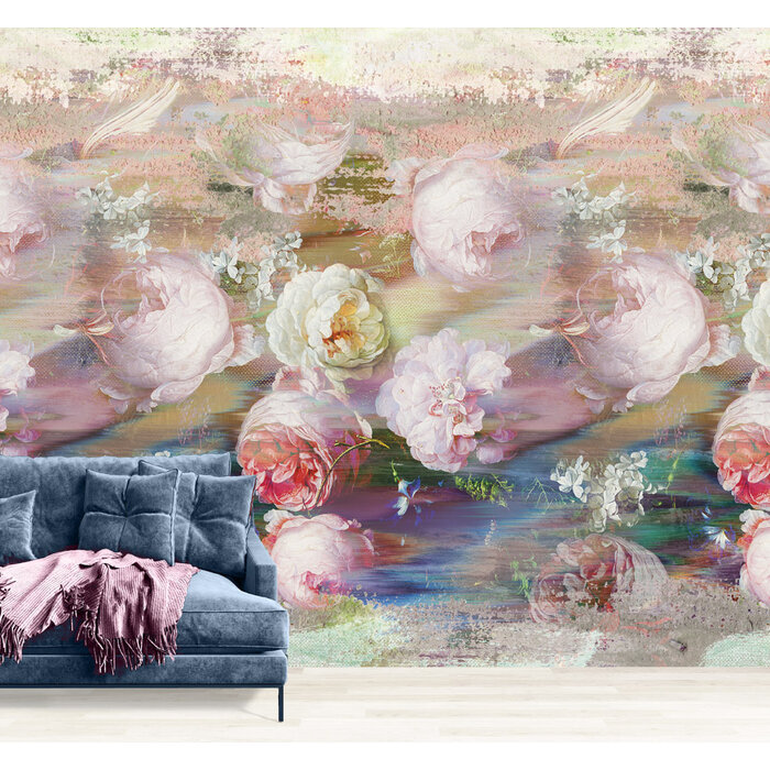 Dreaming of Nature Glitch Museum Roses 200x280cm