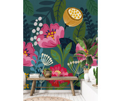 Dreaming of Nature Naif Rose 200x280cm