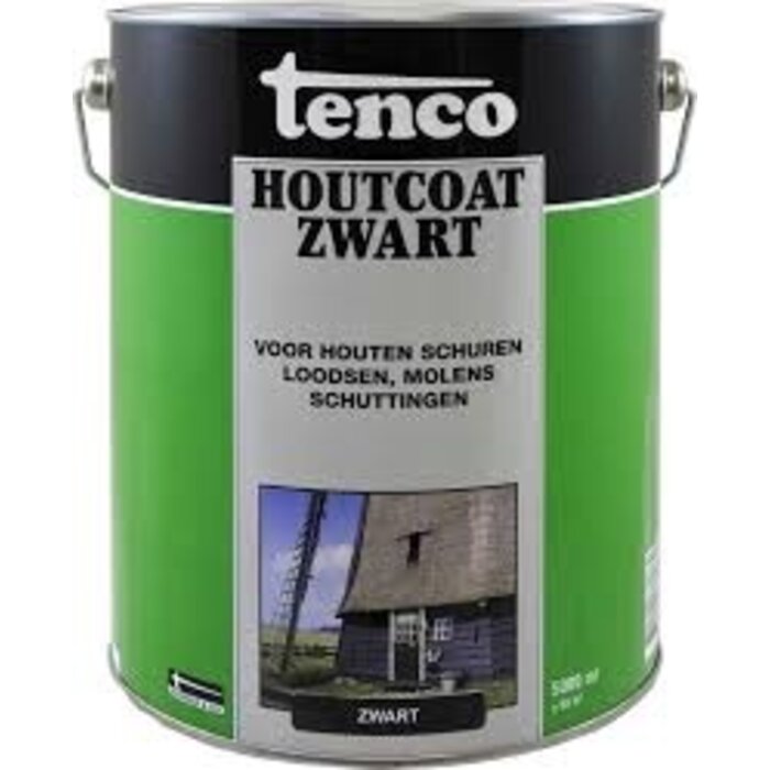 Tenco Tenco Houtcoat Zwart (terpentinebasis)