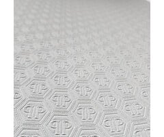 Philipp Plein HHP Philipp Plein behang Logo Grijs Z80060