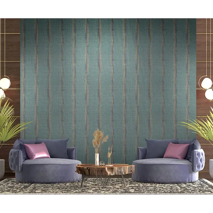 Philipp Plein HHP Philipp Plein behang Streep Groen Z80056