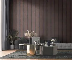 Philipp Plein HHP Philipp Plein behang Streep Aubergine Z80050