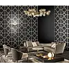 Philipp Plein HHP Philipp Plein behang Art Deco Croco Zwart Goud Z80023
