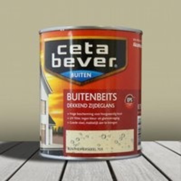 Cetabever Cetabever Dekkende Buitenbeits - 0,75 liter - Bentheimer Geel