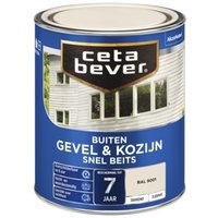Cetabever CetaBever Gevel & Kozijn Snel Beits - Zijdemat - RAL 9001 - 750 ml