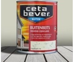 Cetabever Cetabever Dekkende Buitenbeits - 0,75 liter - Cremewit