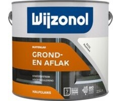 Wijzonol Wijzonol Dekkend Halfglans - 2,5l - 9235 - Roomwit