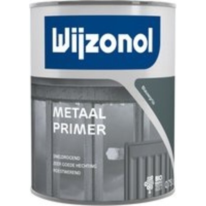 Wijzonol Wijzonol Metaal Primer - Blauwgrijs - 750 ml