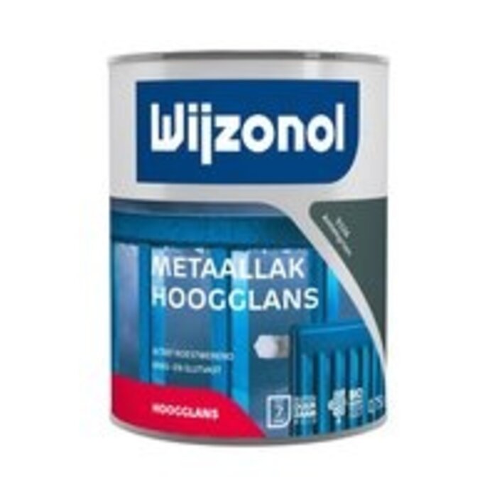 Wijzonol Wijzonol Metaallak - Hoogglans - 9328 Antiekgroen - 750 ml