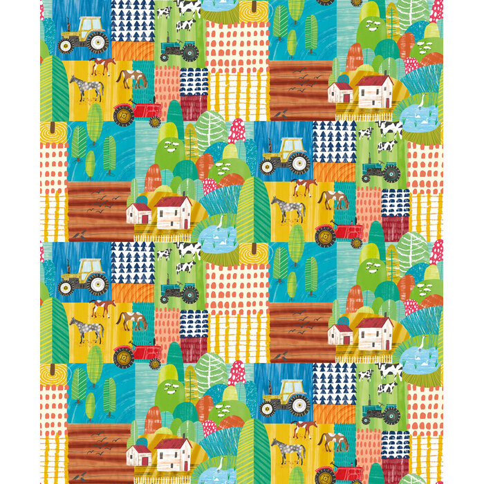 Dutch When I Grow Up - Down On The Farm Teal Twist