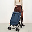 SHOP2GO 4-wheel Push Shopper Blue