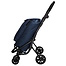 SHOP2GO 4-wheel Push Shopper Blue