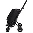 SHOP2GO 4-Wheel Push Shopper - Black