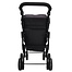 SHOP2GO 4–Wiel Duwshopper Zwart