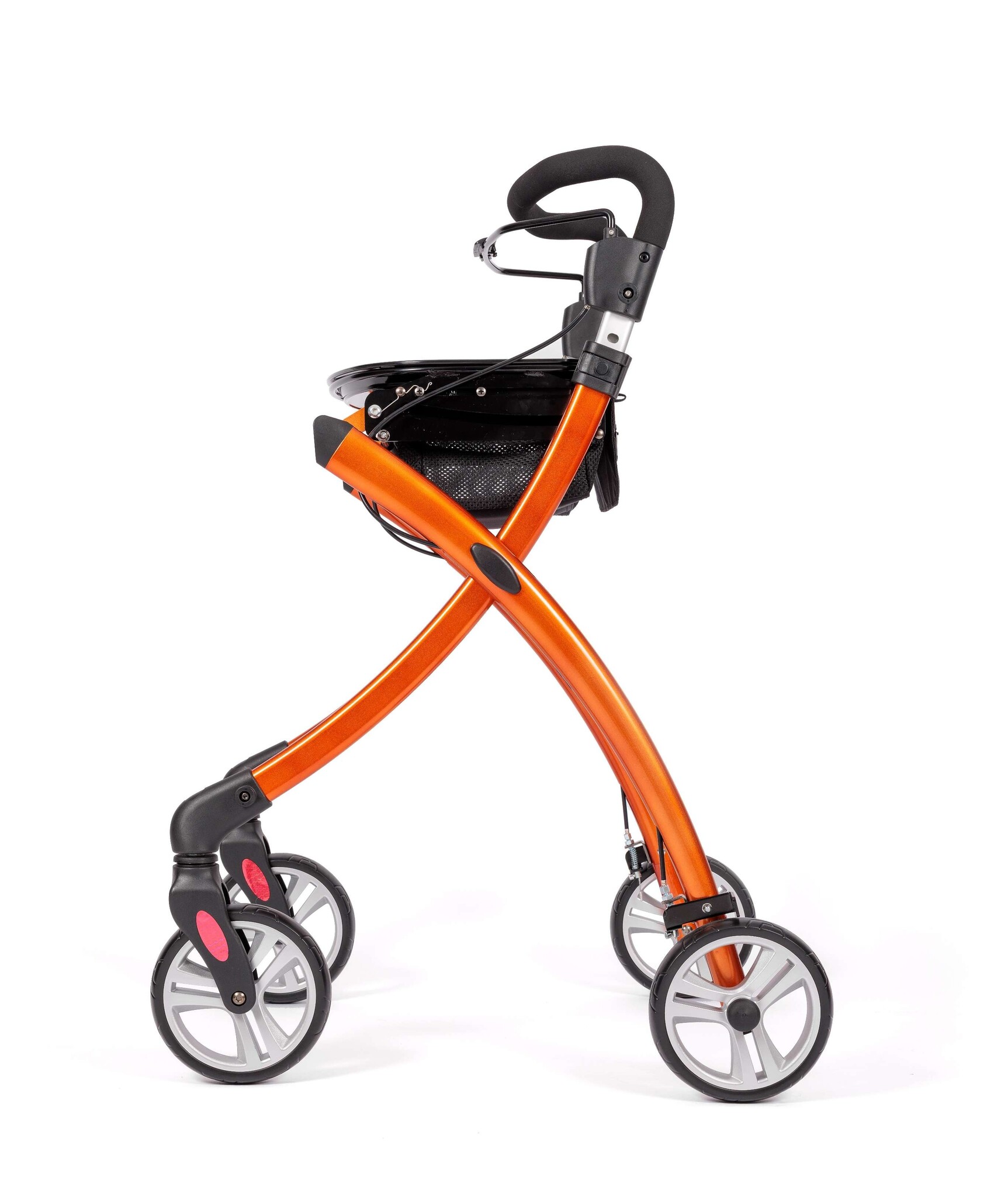 WheelzAhead WheelzAhead INDOOR 2.0 rollator - Pumpkin Orange