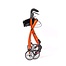 WheelzAhead WheelzAhead INDOOR 2.0 rollator - Pumpkin Orange