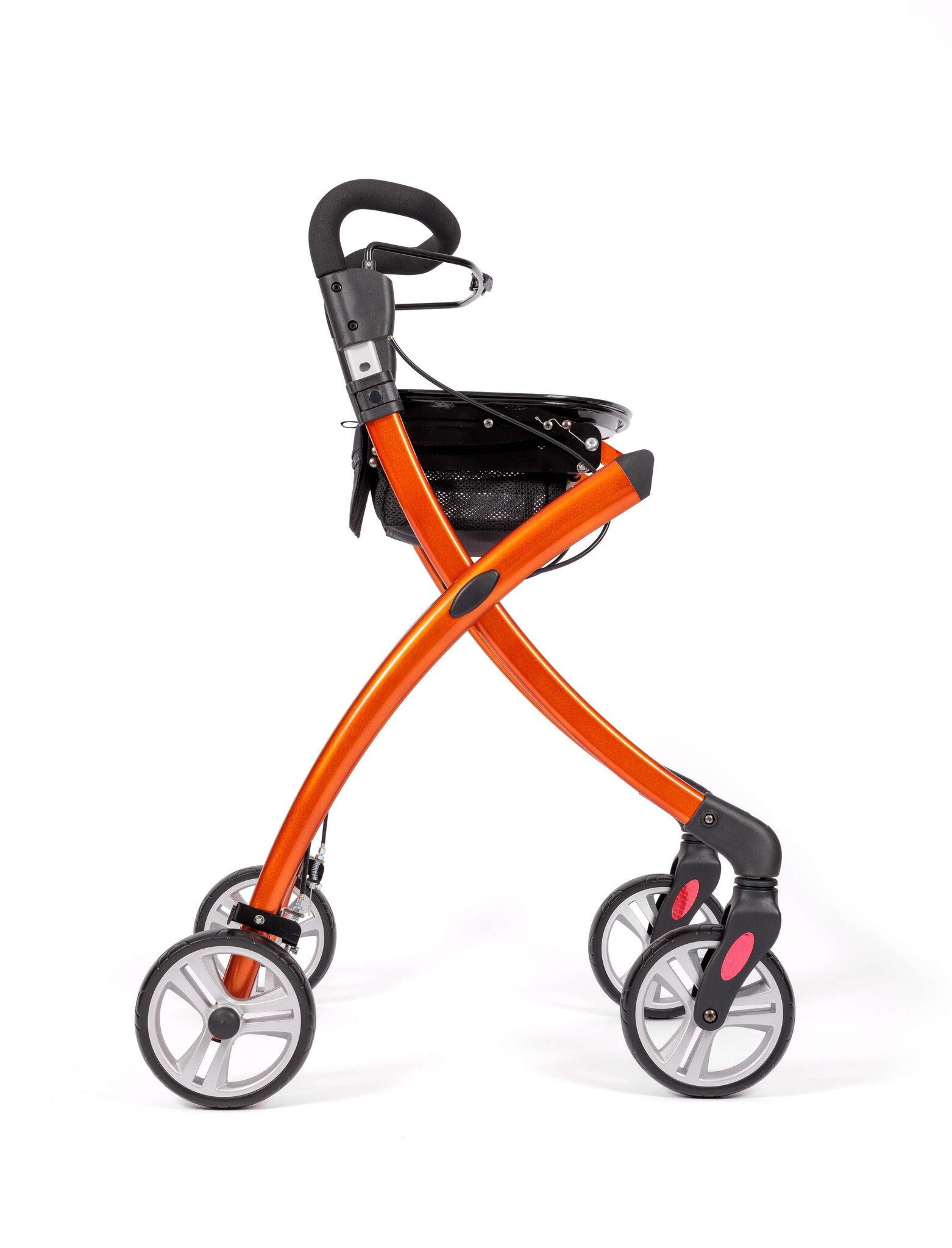 WheelzAhead WheelzAhead INDOOR 2.0 rollator - Pumpkin Orange