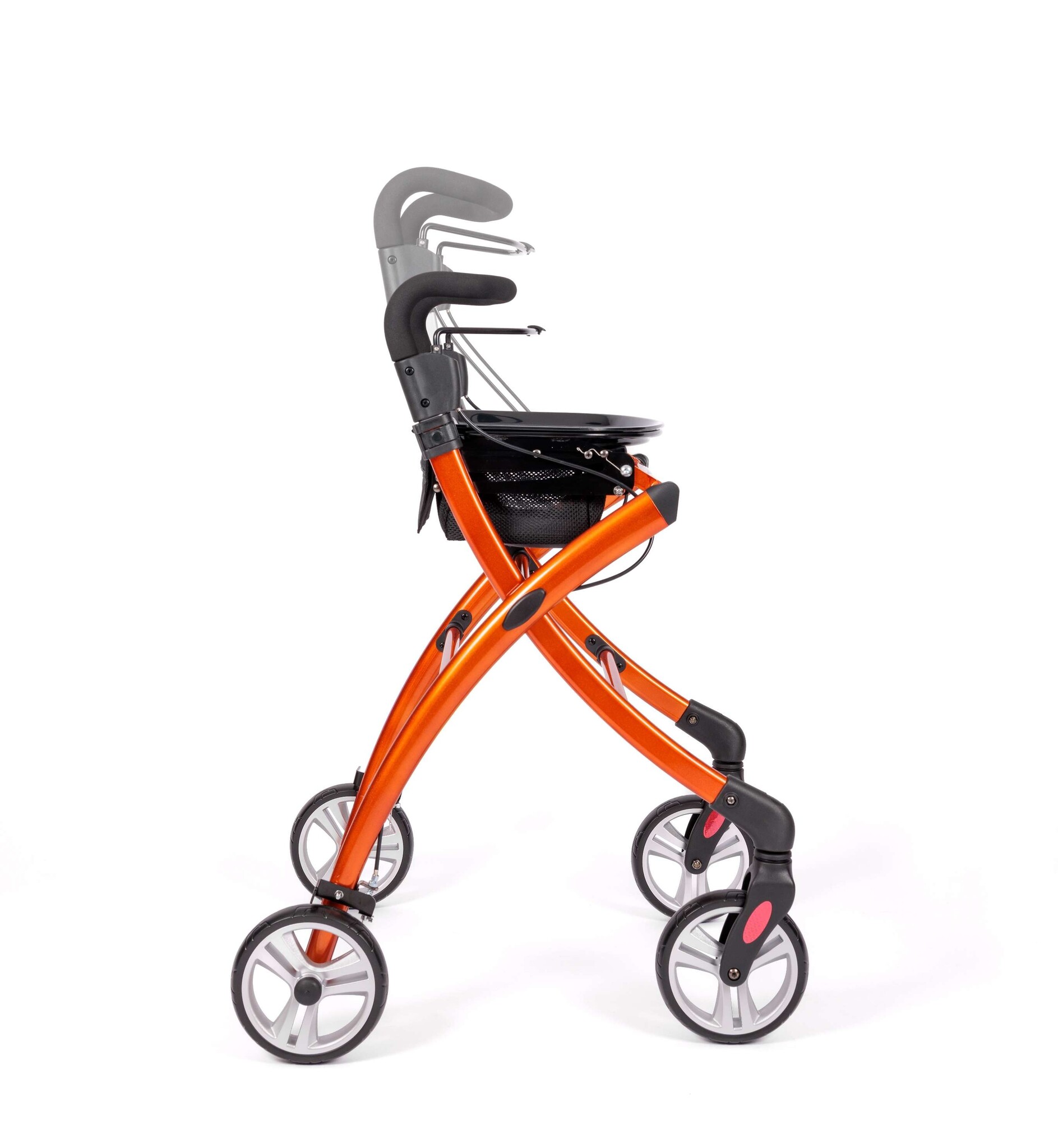 WheelzAhead WheelzAhead INDOOR 2.0 rollator - Pumpkin Orange
