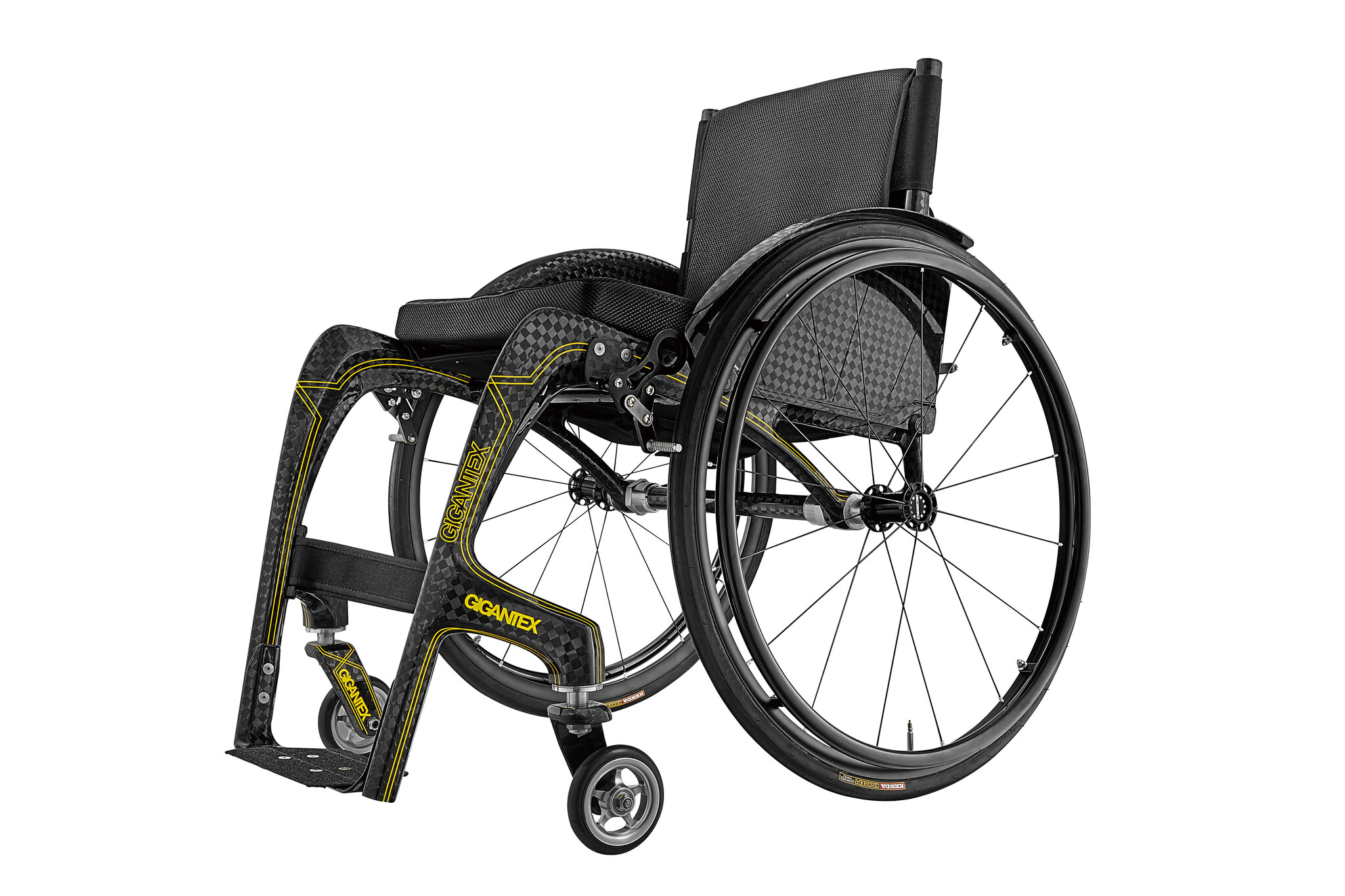 Gigantex Full Carbon Rollstuhl - nicht faltbar