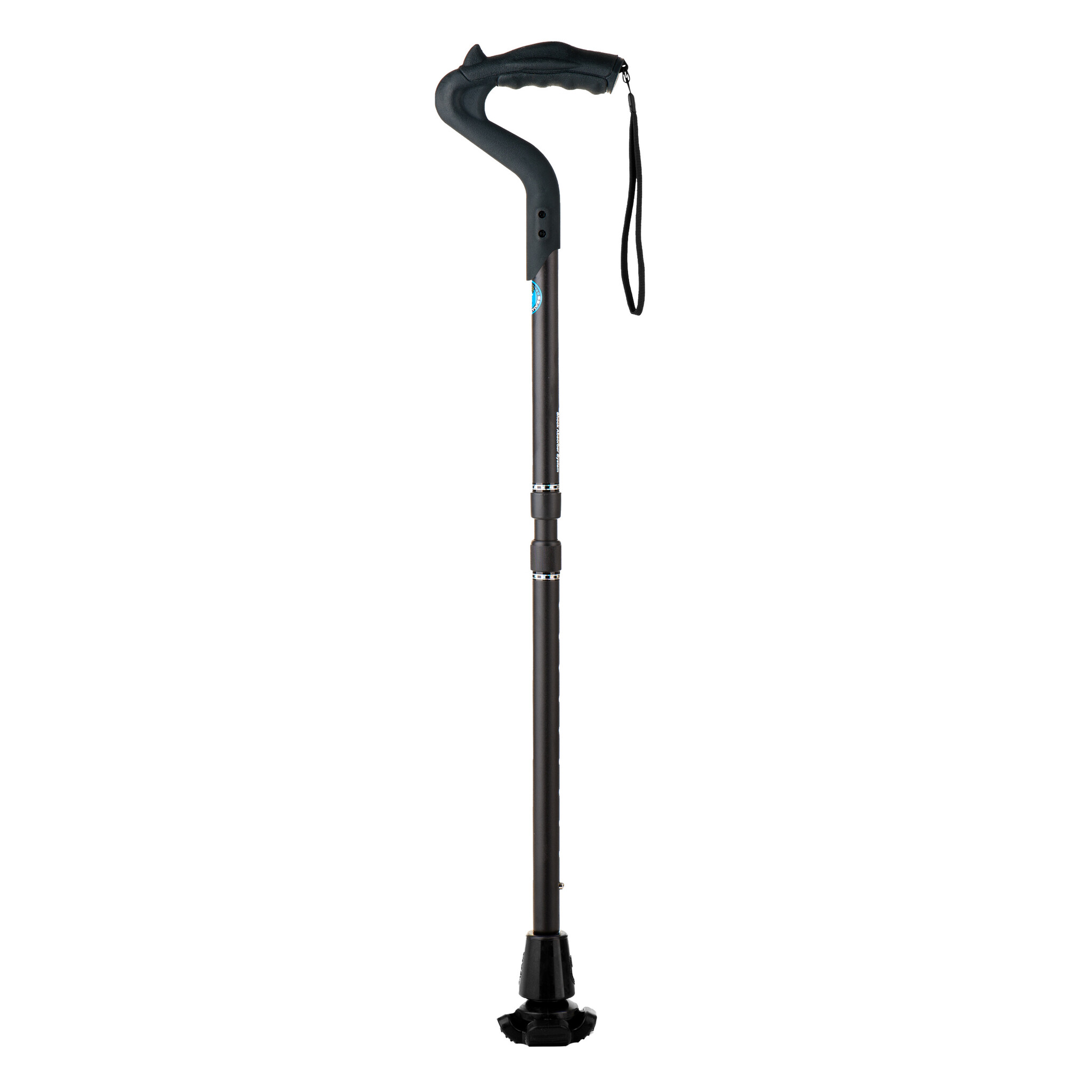 ErgoActives ErgoCane 2G Gehstock Schwarz Stoßdämpfend